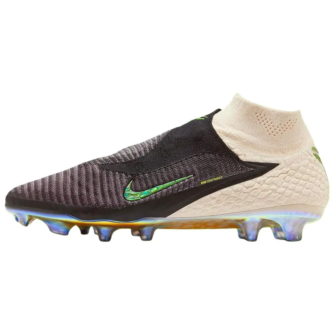 Nike Phantom 6 High Elite FG Kobe Bryant Black Comfort Soccer Cleats Unisex IF4394-001