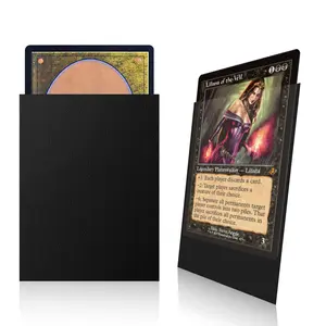 Kabinka 200 PCS MTG Card Sleeves, Standard Card Sleeves Sturdy MTG Matte Back Finish, Perfect Shuffling - Protect All Your Trading Collectible Cards, Never Tear 66x91mm