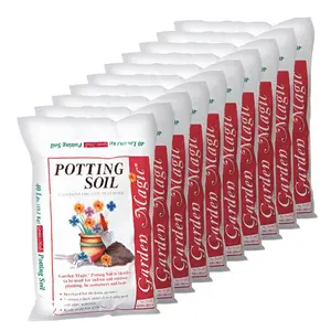 Michigan Peat Company Garden Magic General Purpose Potting Soil, 40 lb, 10 Pack