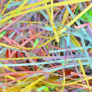 Easter Grass Basket Filler, 200g Shred Craft Paper with Confetti for Easter Basket Filler Party Decor,  Box Filler (7oz)