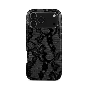 Black Lace Phone Case, Coquette Goth Phone Case, Seductive Aesthetic Phone Case, Dark Feminine Vibe Phone Case gift for her men's cool gadgets iphone 17 pro max cases girls lumee case jubal phone case lindsey 2