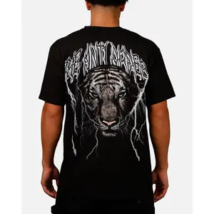 The Anti Order Tiger T-Shirt Black