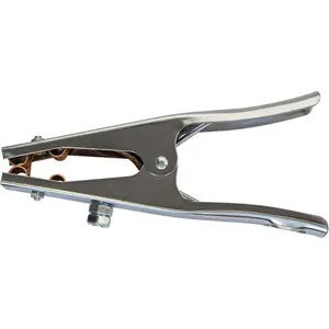 Arc-Zone 300 Amp Ground Clamp with Copper Strip, Large