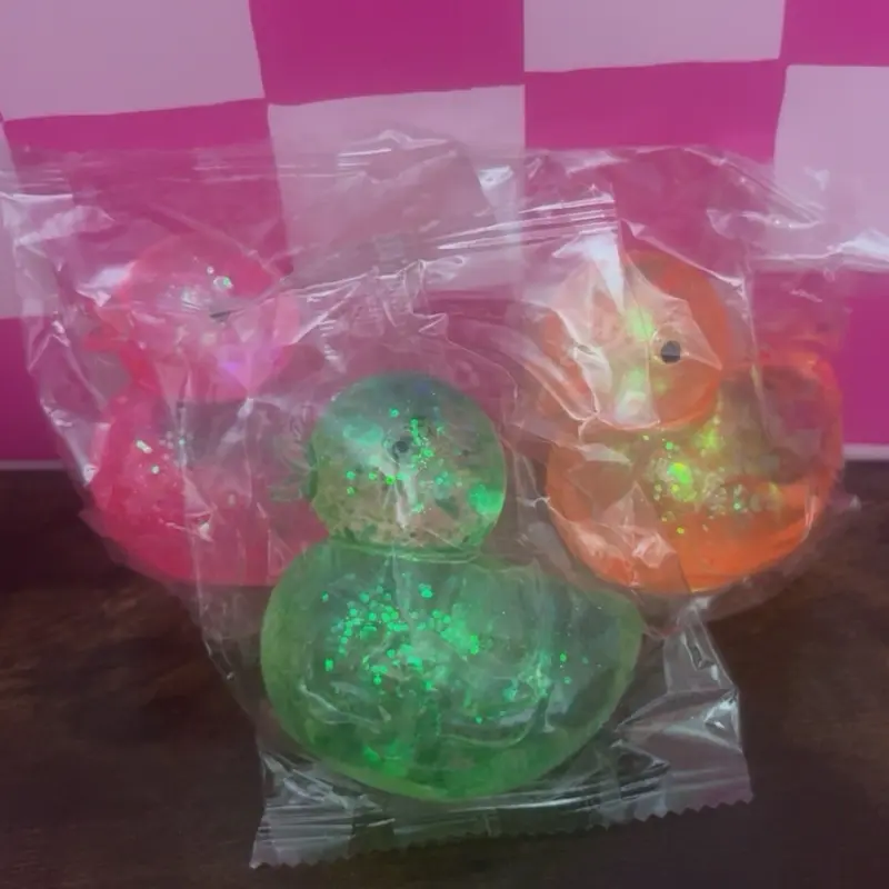 Glitter Squish Ducky