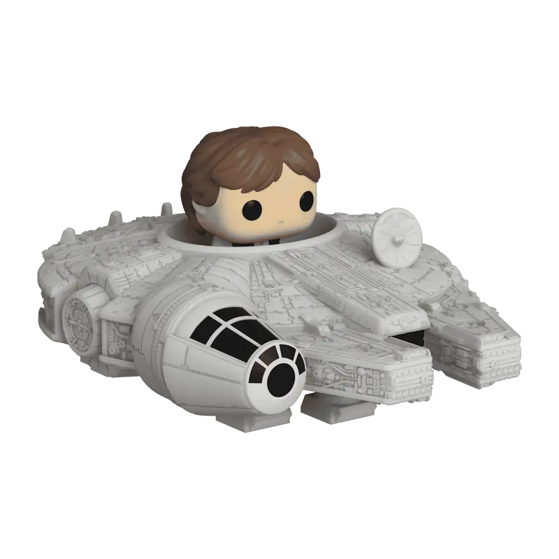Star Wars Han Solo and The Millennium Falcon Funko Bitty Pop! Ride