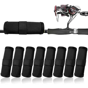 8 Pack Fishing Lure Covers，Lure Wraps for Fishing Rod，Fishing Hook Bait Covers