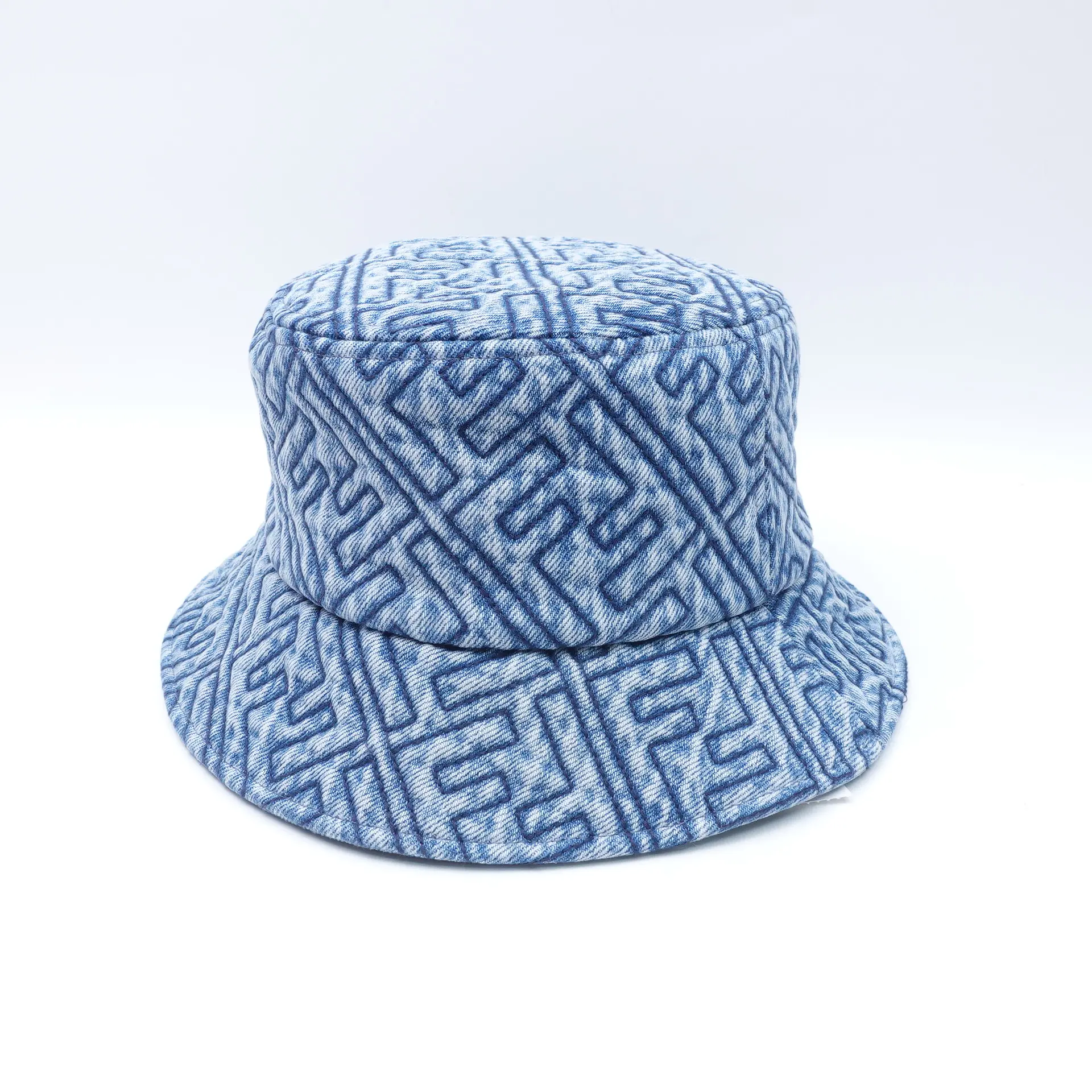 Pre-owned Fendi Blue Cotton Hat T10405301