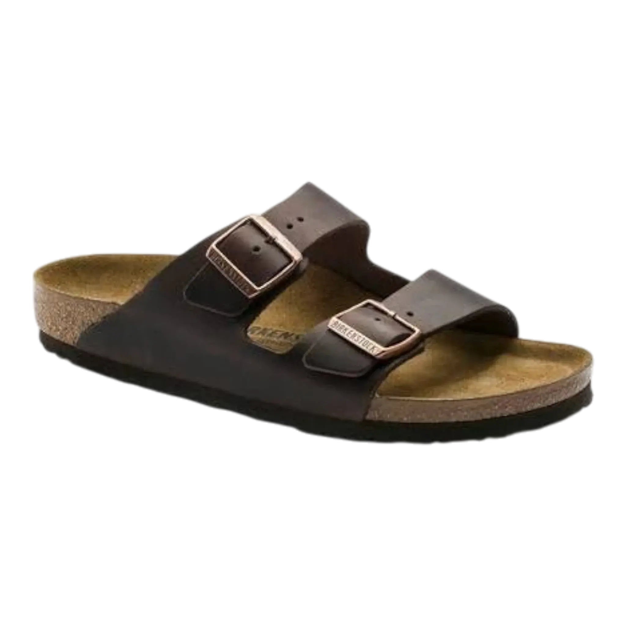 Birkenstock Arizona Sandal in Habana Oiled Leather | Two-Strap