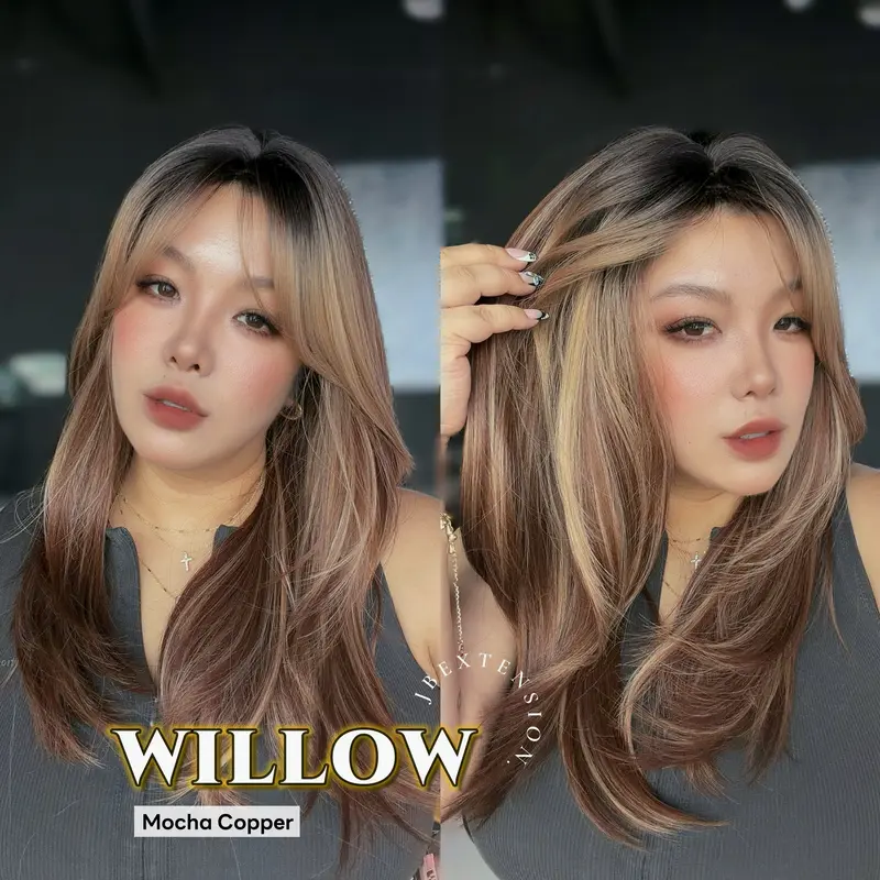 JBEXTENSION 22 Inches Long Natural Style Women Fashion Wig WILLOW