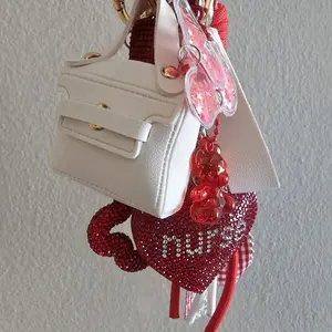 Red and White Nurse Charms Bundle
