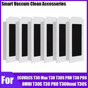 HEPA Filter for ECOVACS T30 Max T30 T30S PRO T30 PRO OMNI T30S T30 PRO T30Omni T30S Combo Robot Vacuum Spare Parts Accessories