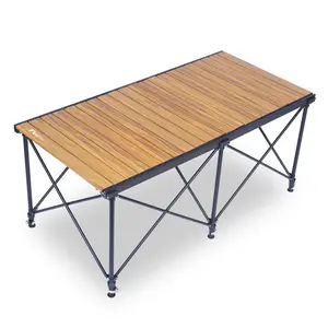 Peirhw Folding Camping Table – Portable Outdoor Table for Camping, Picnic & Travel
