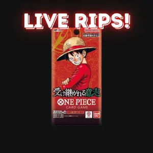 Live - Japanese OP13 Carrying On His Will Booster Pack