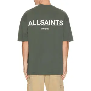 ALLSAINTS Halcyon Tee in Garnet Green