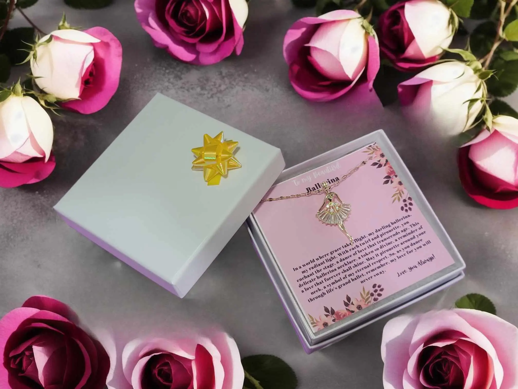 Ballerina Gifts Dancing Recital Gift, Dancing Necklace, Dancing Charm, Daughter Dancing Gift