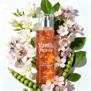 Zynii Vanilla Heaven Women'S Daily Body Mist Vanilla & Lush Jasmine, Warm Musk Base, Comforting Floral Vanilla Fragrance Long-Lasting Versatile For All Occasions Spray Perfume For Women Gifted In Love