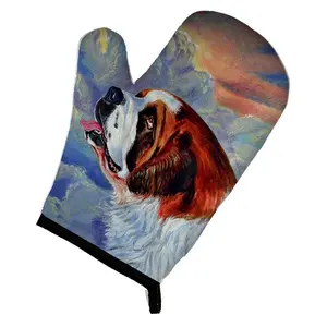 Carolines Treasures  Saint Bernard Loyalty Oven Mitt