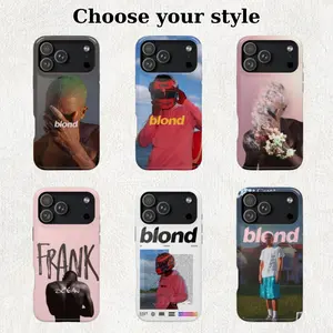 Frank Ocean Tough Phone Case - Blonde, Channel Orange, Nostalgia Ultra Aesthetic Phone Cover For iPhone 17/16/15/14/13/12/11/X Plus Pro Max Mini