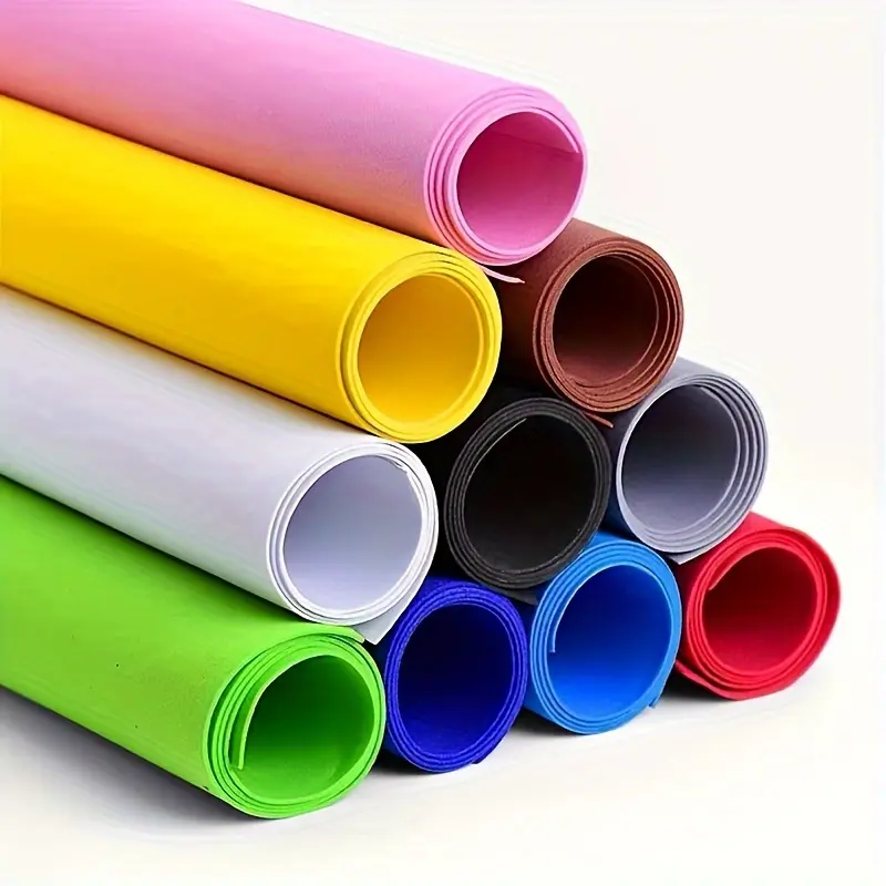 20-Pack Premium EVA Foam Sheets - 2mm Thick Multicolored Foam Boards for DIY Crafts, Odor Notice - A4 Size Craft Foam Paper Material