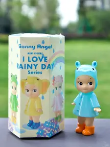 Sonny Angel Rainy Day Mini Figure Collectible Blind Box – Cute Kawaii Baby Doll Toy for Desk Decor, Shelf Display and Gift