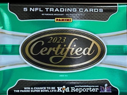 2023 NFL Certified Hobby Box PACK