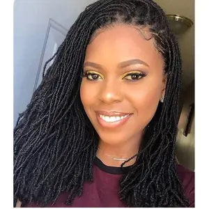 0.4cm Dreadlock extensions, loc extensions, extra small loc extensions, 100% human hair (20 locs per bundle) 1B Natural