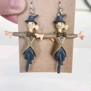 Turpinhead from Howl's Moving Castle earrings.