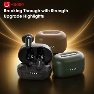 MINISO MS132 TWS Wireless Earbuds In-Ear Bluetooth Headphones with Charging Case, HiFi Stereo Sound, Lightweight Fit & HD Calls
