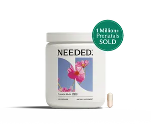 NEEDED. Prenatal Multi Pro - 240 Capsules (1 Month Supply) - Expertly-Formulated 26 Clinically Studied Nutrients - Folate Choline & Vitamin D3 - Fetal Brain & Neural Tube Development - Nausea Relief - Fertility to Postpartum