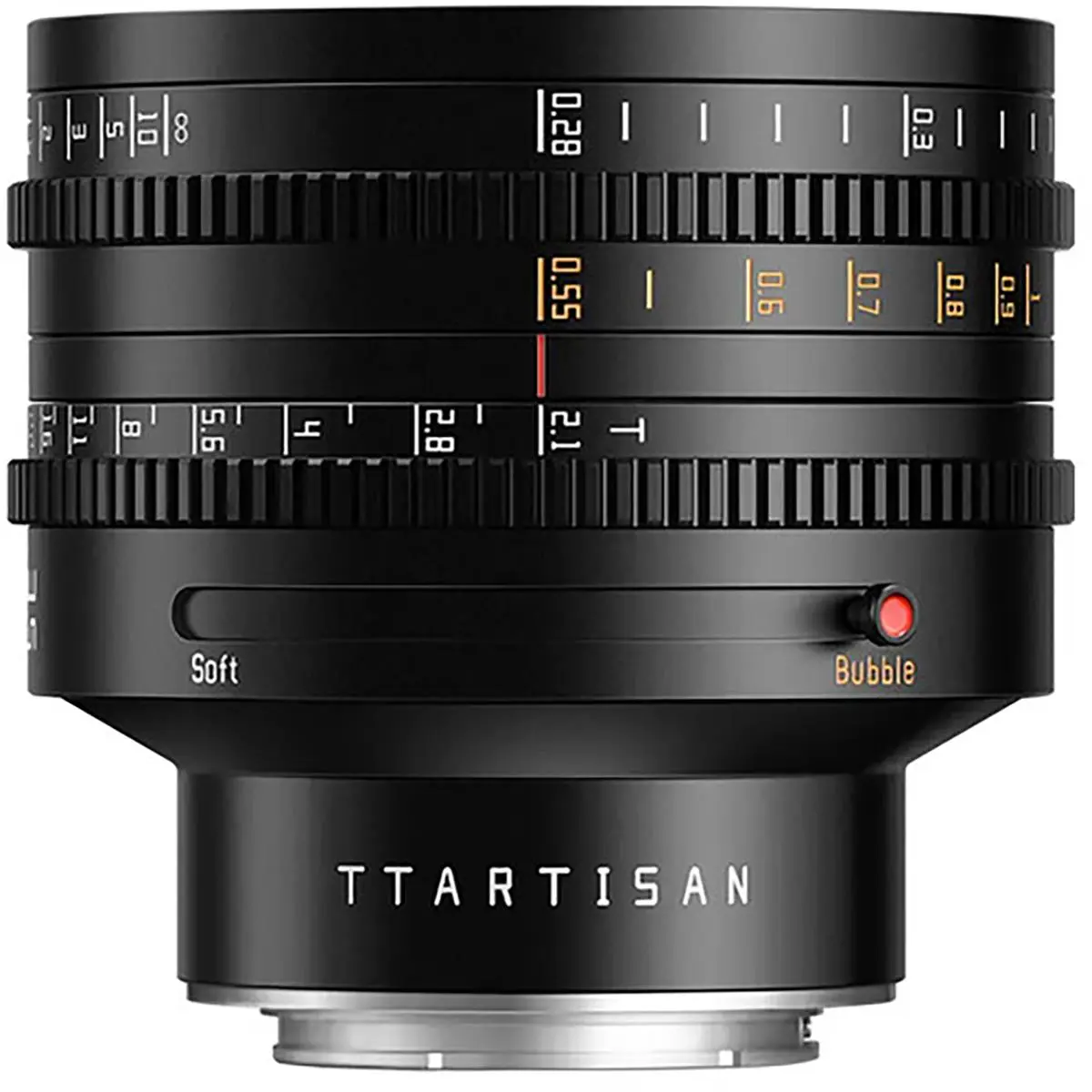 TTArtisan 35mm T2.1 Cine Lens with Bubble Bokeh, Smooth Optics for Cameras & Photography
