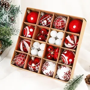 36pcs Christmas Ball Christmas Tree Decoration Ornaments for Home Decor Halloween New Year 2026 Navidad Pendant Ball Accessories