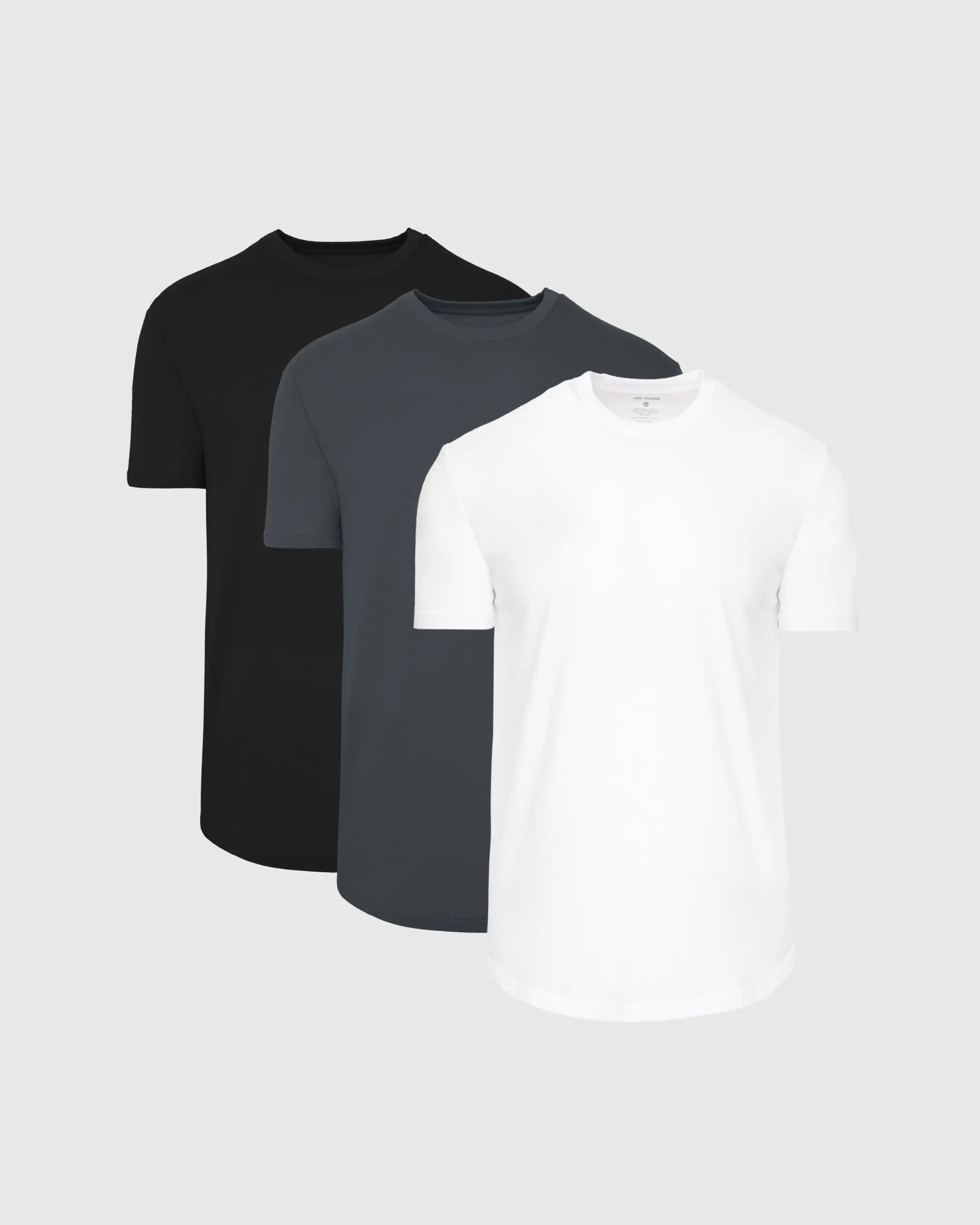 True Classic Men's Premium Curved Hem Classic Crew T-Shirt True Classic Men's Premium Curved Hem Classic Crew T-Shirt