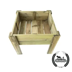 Raised Garden Planter Bed - Elevated Cedar