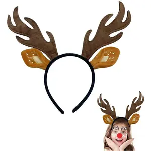 Headband, Reindeer  Headband Women for Christmas Halloween Party  Costume