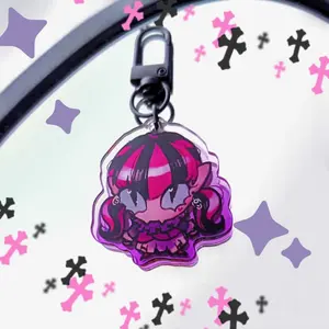 Silly Draculaura Acrylic Keychains