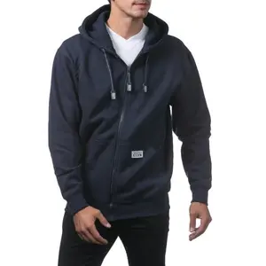 Pro Club Men's Hoodie with  Full Zip, Front Pockets,  - Original Style and Quality Cotton Fabric  Shipping Free