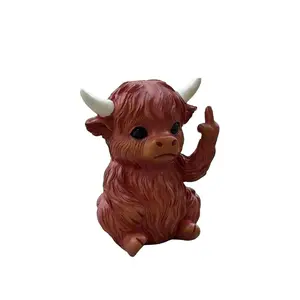 Fun Mini Middle Finger Elephant Statue, Perfect Holiday Gift, Unique Funny Present Idea, Ideal for Daily Decor & Humor Lovers