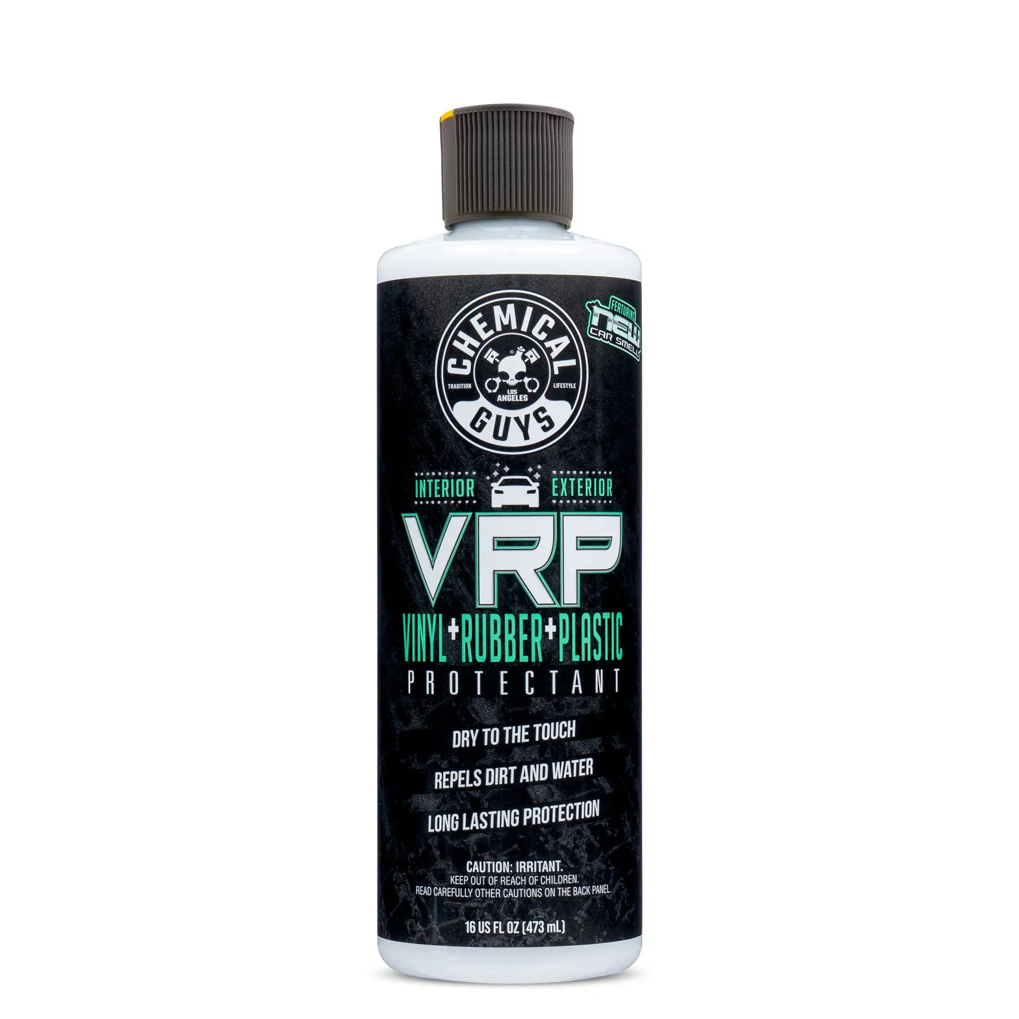 CHEMICAL GUYS VRP Vinyl, Rubber, Plastic Protectant – High Gloss Dressing Restores & Protects Faded Trim, Tires & Bumpers, Dry-to-the-Touch Formula wi