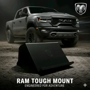 Dodge Ram 1500 Dash Tablet & Phone Mount - Custom Fit Holder (2019-2024)