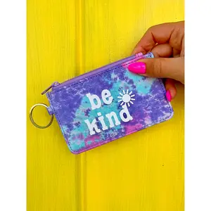 Be Kind Card Case Keychain