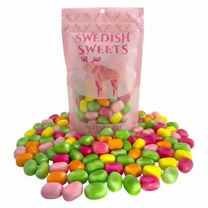 Kastanjer Fruit Candy - 1/2 Pounds - German Sour Fizzy Fruit - European - Maoam- Snack Bonbon