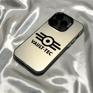 Classic Hot Role-Playing Game F-Fallout 4 Logo Phone Case for iPhone 16 15 14 13 12 11 Pro Max X XR XS Max 8 7 Plus Anti-Drop Shockproof Protector Matte Back Cover