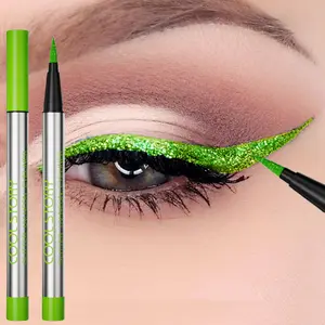 1 Piece Long-Lasting Fluorescent Eyeliner Pen, Neon Brightness Suitable for Festivals Clubs and Body Art, Quick-Drying Formula
