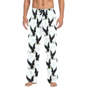 Men's Eagles Pajama Pants Cotton Soft Comfy Sleep Lounge Pants Pjs Bottoms