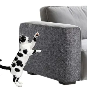 Self-Adhesive Cat Scratch Mat Trim-to-Fit 15.75"x39.9" Durable Furniture Protector for Sofa Cat Trees & Outdoor Use with Easy Installation and Versatile Protection favorite gift