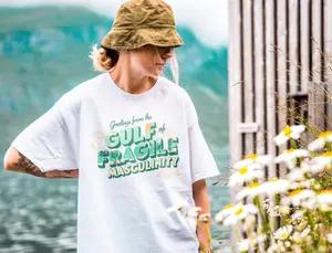 Gulf of Fragile Masculinity Comfort Colors Tee