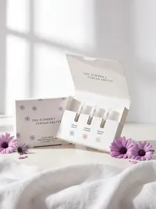 The Summer I Turned Pretty Mini Perfume Set - 3 pcs for Women and Men - Cousins Beach, Bonfire Nights, Summer in Bloom - 3 pcs for anniversary gift