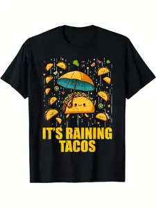 Summer t Shirts It'S Raining Tacos Funny Taco Lovers kids girls boys T-Shirt