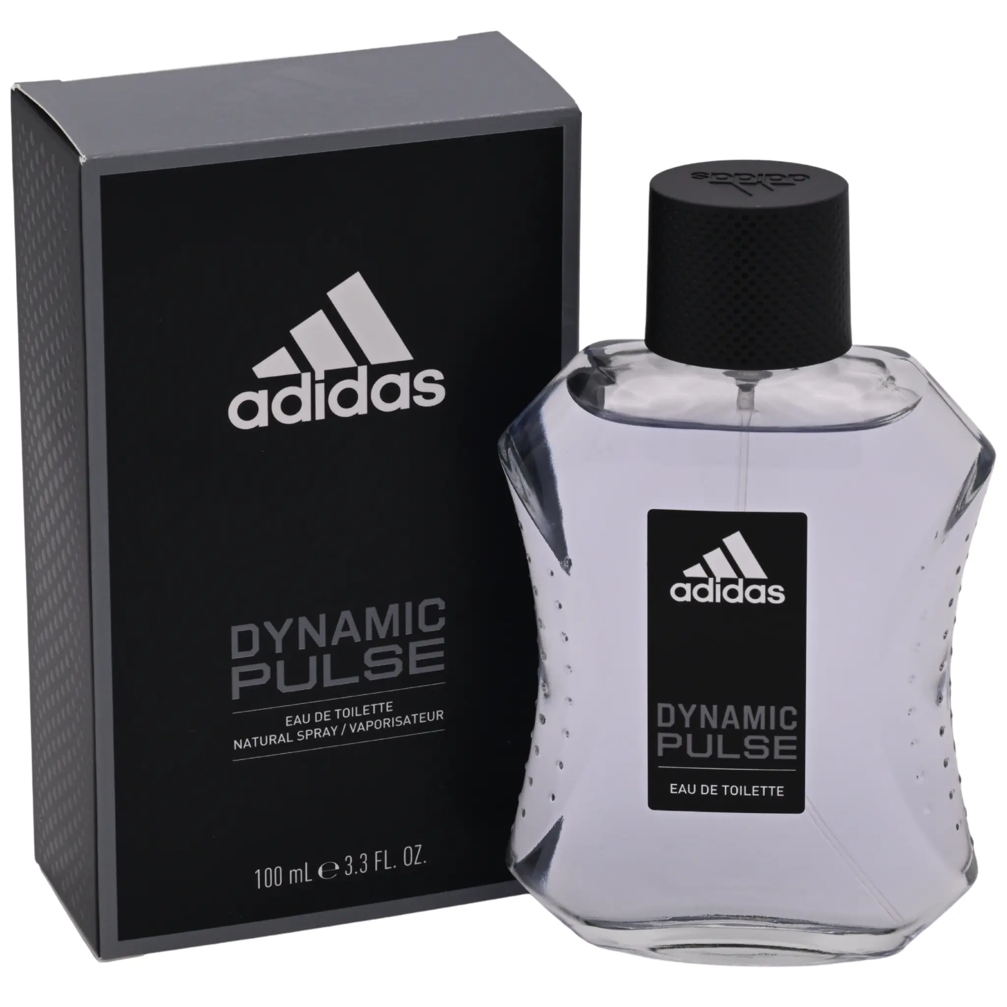 Adidas DYNAMIC PULSE Men's Aromatic Eau de Toilette (EDT) Spray - 3.4 fl oz, Jasmine Fragrant Packaged Men's Fragrance, New in Box, Fragrant Men's Fragrance
