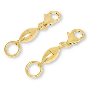 Bellezza Bronze 2-pack Magnetic Clasp Set with Lobster Claws